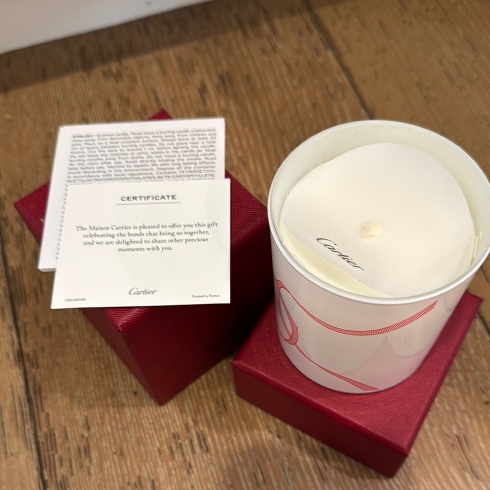 Cartier Luxurious Red Box